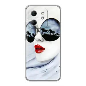 Чохол з картинкою Модні Дівчата Infinix Hot 50i (Любителька коней)