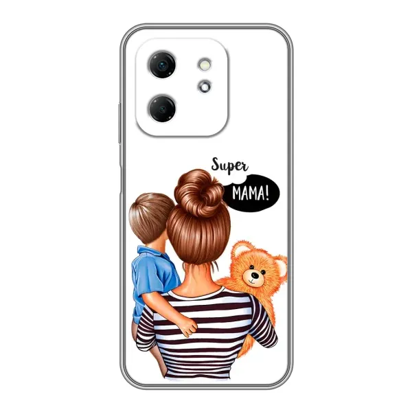 Чехол с рисунком «Мама и сын» для Infinix Hot 50i Чехол с рисунком «Мама и сын» для Infinix Hot 50i