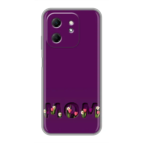 Чехол с рисунком «Мама с цветами» для Infinix Hot 50i Чехол с рисунком «Мама с цветами» для Infinix Hot 50i