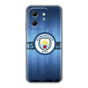 Силиконовые Чехлы принт Футбол на Infinix Hot 50i (ManCity)