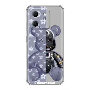 Силіконовий чохол для Infinix Hot 50i (Ведмідь Louis Vuitton)