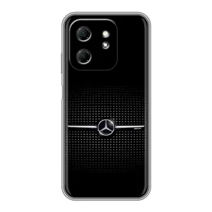 Силиконовый бампер с картинкой машины на Infinix Hot 50i (Mercedes)