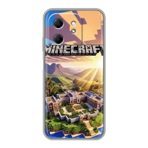 Чехол майнкрафт для Infinix Hot 50i (MINECRAFT)