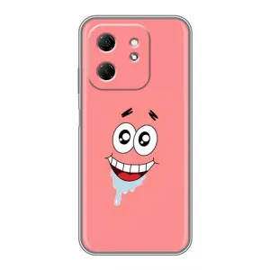 Чохли з Патріком на Infinix Hot 50i (Мордочка Патріка)