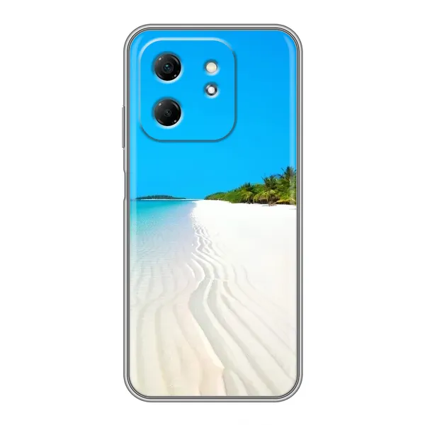 Чехол с рисунком «Море песок» для Infinix Hot 50i Чехол с рисунком «Море песок» для Infinix Hot 50i