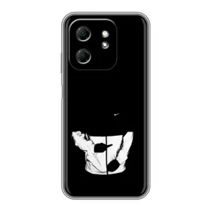 Силіконовый Чохол на Infinix Hot 50i з картинкою НАЙК (Nike стиль)