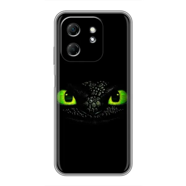 Чехол с рисунком «Глаза Беззубика» для Infinix Hot 50i Чехол с рисунком «Глаза Беззубика» для Infinix Hot 50i