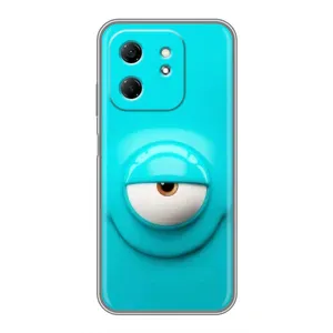 Силиконовые Чехлы (смешные стикеры) для Infinix Hot 50i (Одноглазик)
