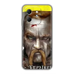 Чехол с картинкой (Патриотический КОЗАК) на Infinix Hot 50i (Одноглазый Козак)