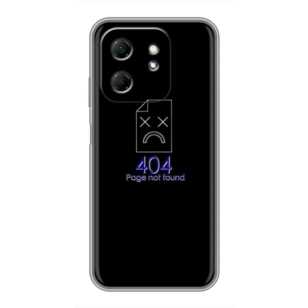 Чехол с рисунком «Ошибка 404» для Infinix Hot 50i