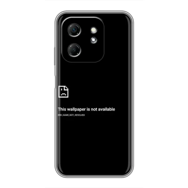 Чехол с рисунком «Ошибка» для Infinix Hot 50i
