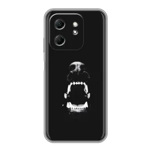 Чехол ДОБЕРМАН для Infinix Hot 50i (Пасть добермана)