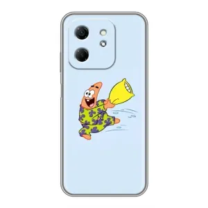 Чохли з Патріком на Infinix Hot 50i (Патрік із подушкою)