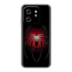 Чехол Супергерой Человека Паука на Infinix Hot 50i (Паук)
