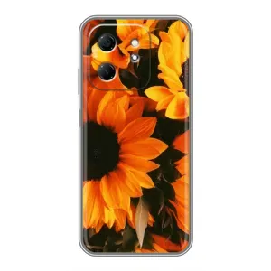 Чехлы с картинкой Подсолнухов для Хот 50і (подсолнухи)