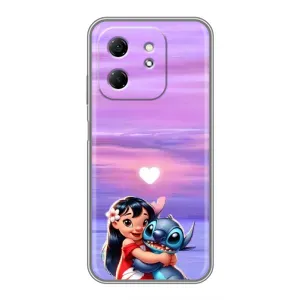 Чехол с рисунком Стич для Infinix Hot 50i (Стич и Лило)