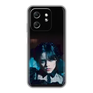 Чохол з картинкою Венсдей на Infinix Hot 50i (Танець Венсдей)