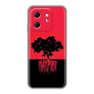 Чехлы УПА (Красно-Чёрный) на Infinix Hot 50i (УПА Патриот)