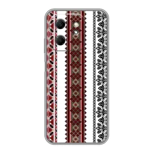 Силиконовый Чехол на Infinix Hot 50i с картинкой Вышиванки