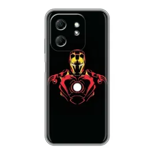 Чехол Супергерой Железный человек на Infinix Hot 50i (Железный человек)