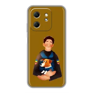 Чехол с принтом для Infinix Hot 50i