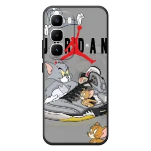 Силиконовый Чехол Nike Air Jordan на Хот 60 Про Плюс (Air Jordan)