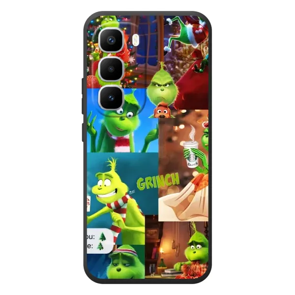 Чехол с рисунком «Арт Гринч» для Infinix Hot 60 Pro Plus Чехол с рисунком «Арт Гринч» для Infinix Hot 60 Pro Plus