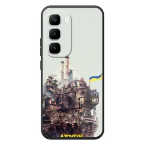 Чохли на військову тематику для Infinix Hot 60 Pro Plus (Азовсталь)