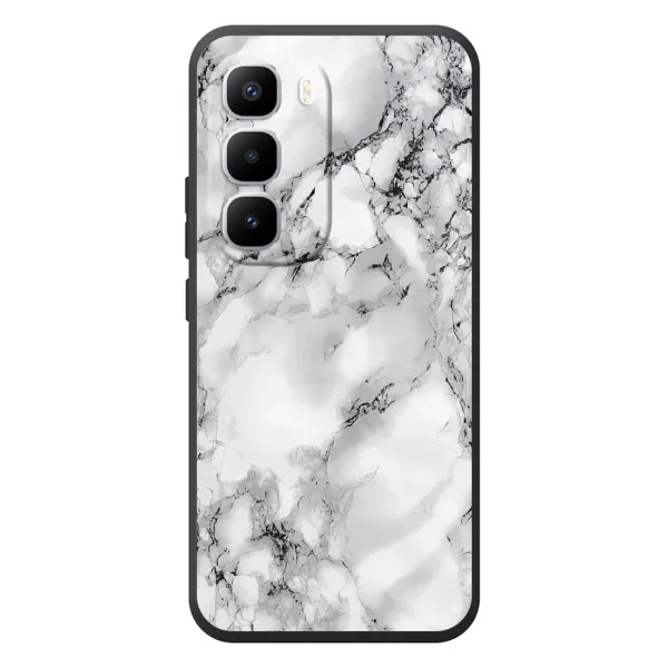 Чехол с рисунком «Белый мрамор» для Infinix Hot 60 Pro Plus Чехол с рисунком «Белый мрамор» для Infinix Hot 60 Pro Plus