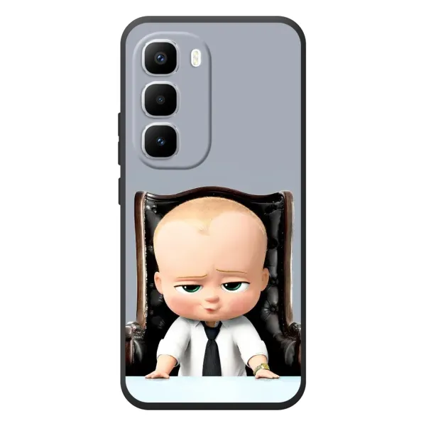 Чехол с рисунком «BOSS» для Infinix Hot 60 Pro Plus