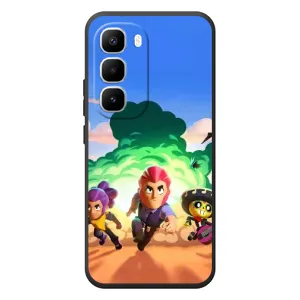 Силиконовый Чехол на Infinix Hot 60 Pro Plus с картинкой Brawl Stars (Бравел Старс)