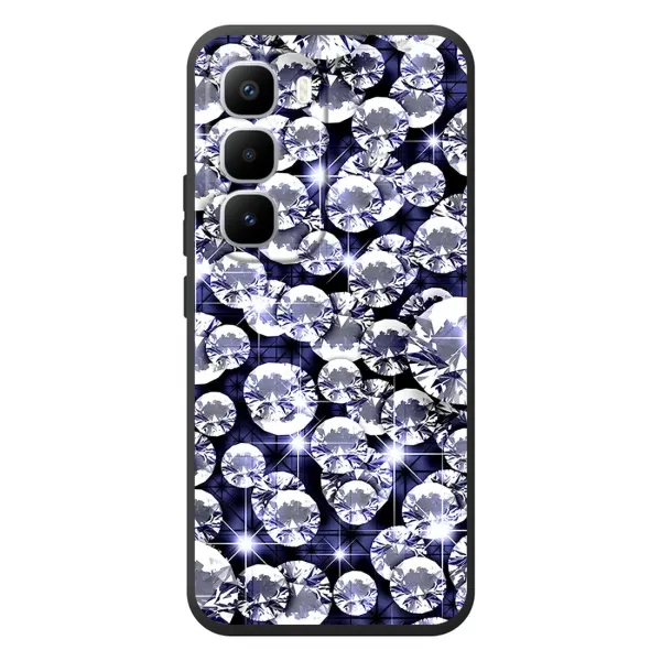 Чехол с рисунком «Бриллианты» для Infinix Hot 60 Pro Plus Чехол с рисунком «Бриллианты» для Infinix Hot 60 Pro Plus