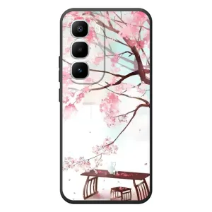 Чехол с принтом САКУРЫ на Infinix Hot 60 Pro Plus (Чайная церемония)