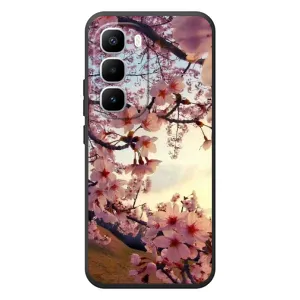 Чехол с принтом САКУРЫ на Infinix Hot 60 Pro Plus (Цветущая сакура)