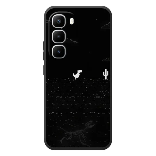 Чехол с рисунком «Динозаврик» для Infinix Hot 60 Pro Plus Чехол с рисунком «Динозаврик» для Infinix Hot 60 Pro Plus