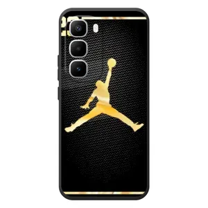 Силиконовый Чехол Nike Air Jordan на Хот 60 Про Плюс (Джордан 23)