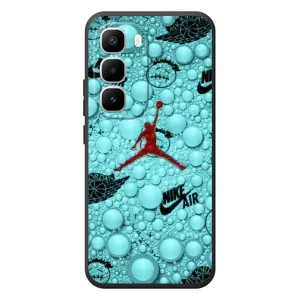 Силиконовый Чехол Nike Air Jordan на Хот 60 Про Плюс (Джордан Найк)