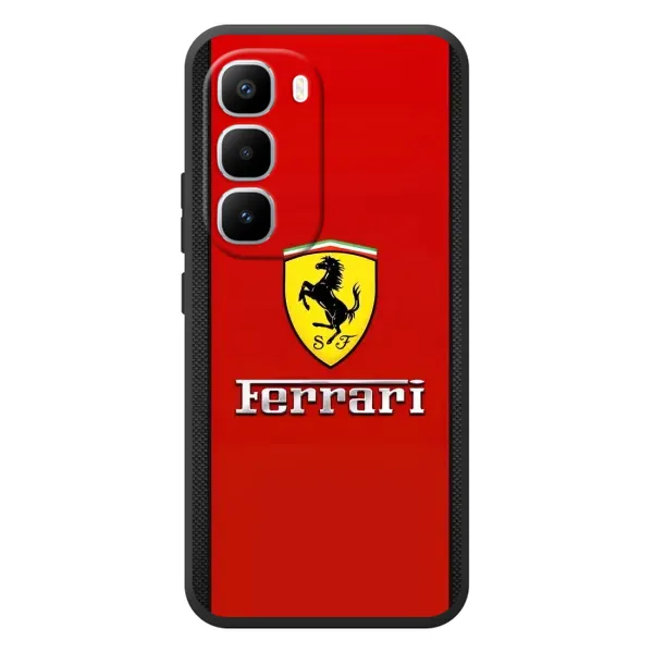 Чехол с рисунком «Ferrari Logo» для Infinix Hot 60 Pro Plus Чехол с рисунком «Ferrari Logo» для Infinix Hot 60 Pro Plus
