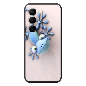 Чехлы с изображением разных животных для Infinix Hot 60 Pro Plus (Геккон)