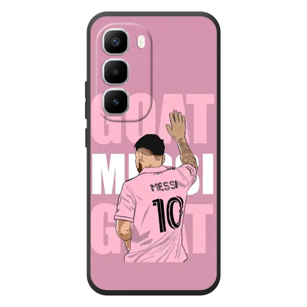 Чехол с рисунком «GOAT MESSI» для Infinix Hot 60 Pro Plus Чехол с рисунком «GOAT MESSI» для Infinix Hot 60 Pro Plus