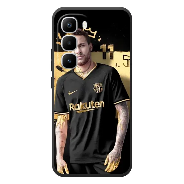 Чехол с рисунком «Gold Neymar» для Infinix Hot 60 Pro Plus Чехол с рисунком «Gold Neymar» для Infinix Hot 60 Pro Plus