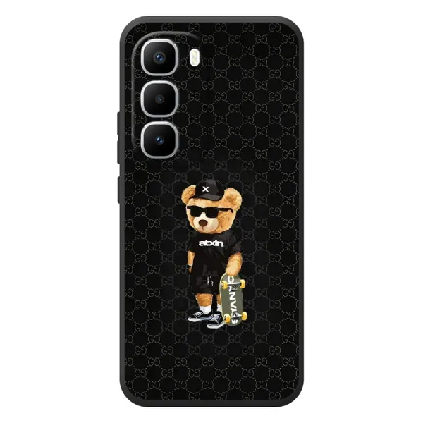 Чехол с рисунком «GUCCI Teddy» для Infinix Hot 60 Pro Plus