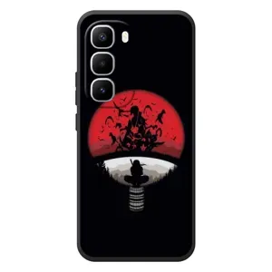 Чехлы с картинкой Итачи Учиха на Infinix Hot 60 Pro Plus (Итачи на черном)