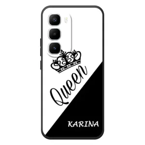 Чехлы для Infinix Hot 60 Pro Plus - Женские имена (KARINA)