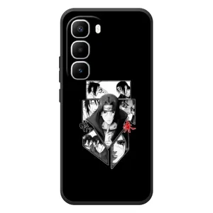 Чехлы с картинкой Итачи Учиха на Infinix Hot 60 Pro Plus (Коллаж Итачи)