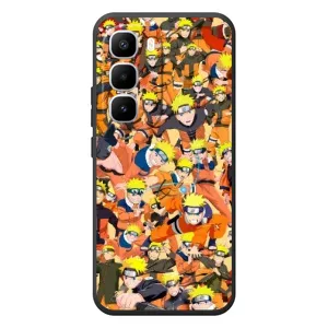 Чехлы с принтом Наруто на Infinix Hot 60 Pro Plus (Коллаж Наруто)