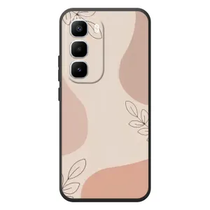 Чохол квітковий дизайн для Infinix Hot 60 Pro Plus (Кориневий фон)
