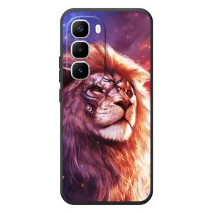 Чехол с картинкой на Infinix Hot 60 Pro Plus (Красочный ЛЕВ)