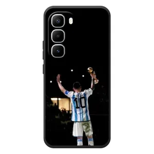 Чехлы Лео Месси Аргентина для Infinix Hot 60 Pro Plus (Лео Чемпион)