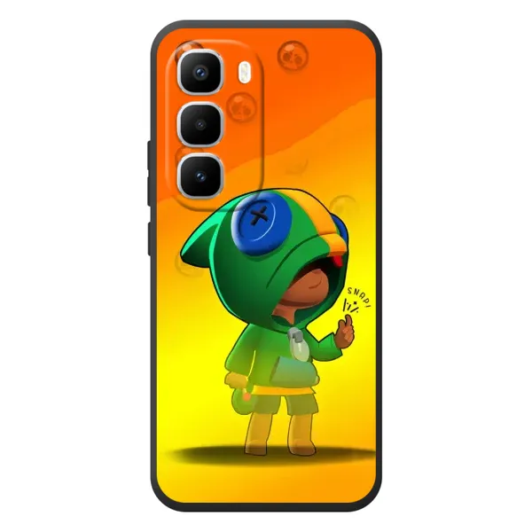 Чехол с рисунком «LEON в кофте» для Infinix Hot 60 Pro Plus